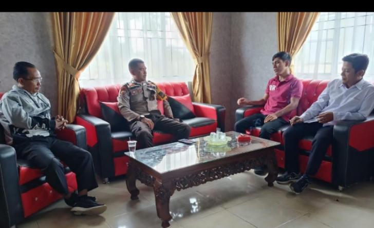 Patroli Sambang ke Desa Sering, Bripka Noprizal: Bersama Menjaga Keamanan