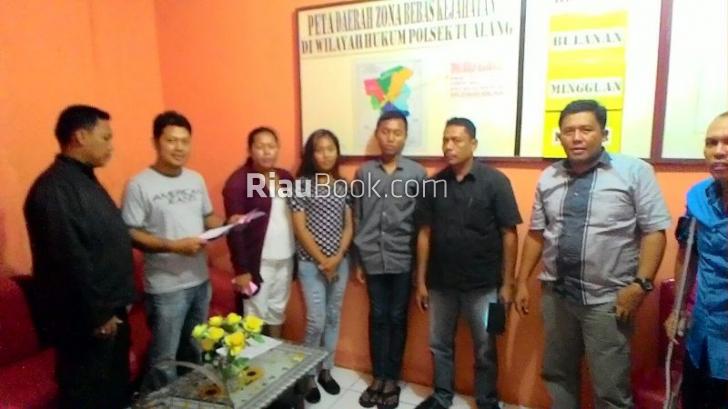 Lakukan Pembinaan Keterampilan, 2 Anak Punk di Tualang Diserahkan ke Disos