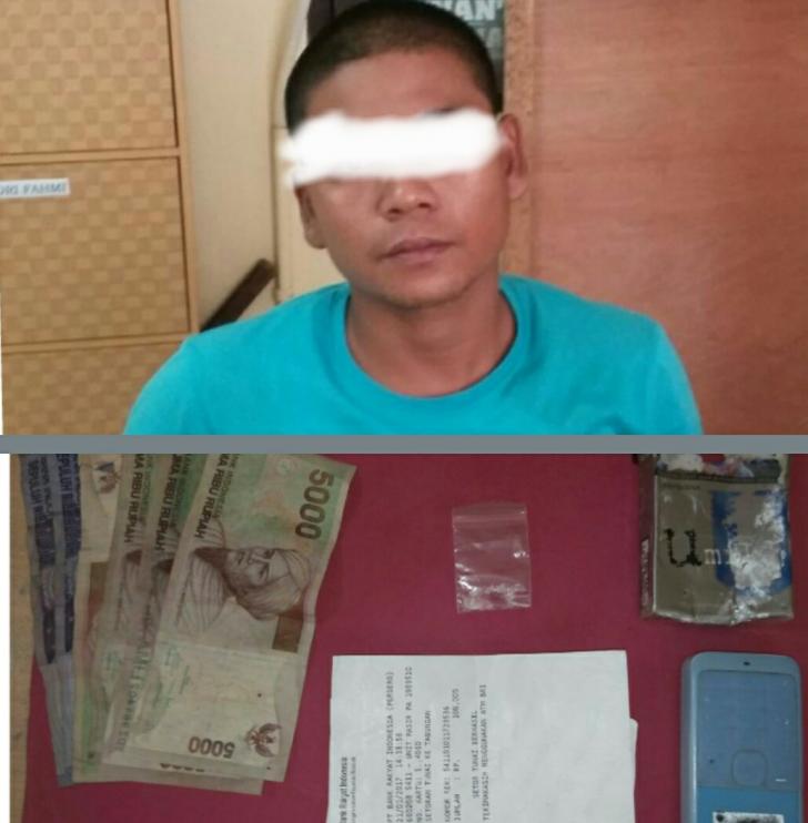 Kronologi Penangkapan Kurir Narkoba di Rokan Hulu