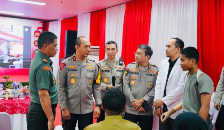 Bakti Kesehatan, Adi Purnama Berterimakasih Kepada Kapolri dan Kapolda Sumsel