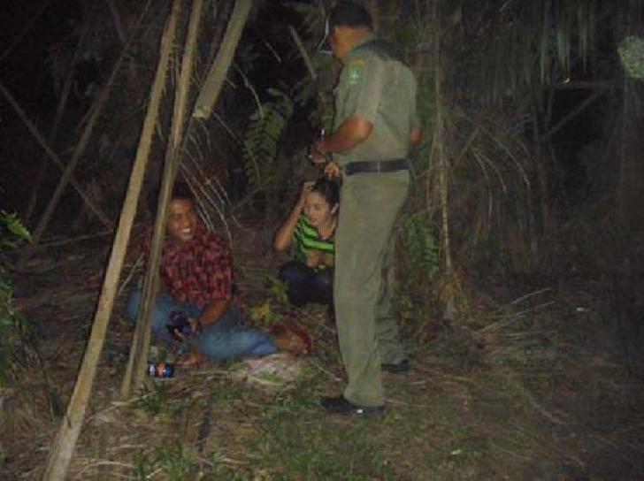 Ngaku Hanya Duduk-Duduk Didalam Semak, Satpol PP Dumai Amankan 6 Pasang Muda Mudi