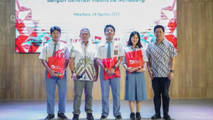 OJK dan BRK Syariah Sosialisasi 'Bangun Generasi Indonesia Menabung'