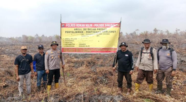 Terungkap, Ini Penyebab Kebakaran Lahan Seluas 30 Hektare di Rohil
