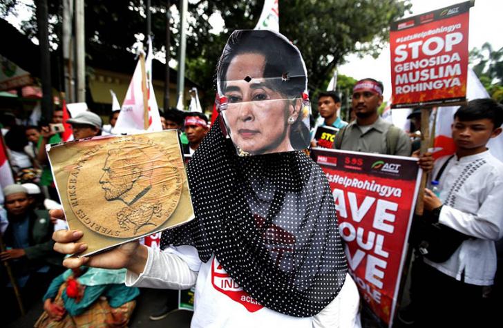 Diprotes Masyarakat soal Rohingya, Suu Kyi Ketakutan Datang ke Indonesia