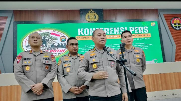 Ekspedisi Merah Putih Presisi 2026 Resmi di Buka, Polda Riau Hadirkan Layanan hingga Pulau Terluar