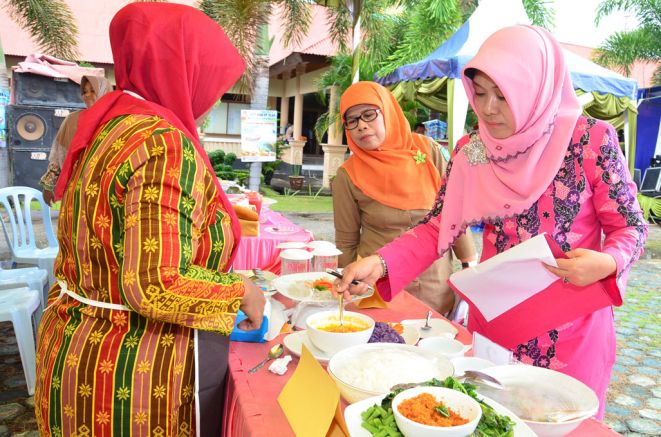 Asyik, Lomba Masak Serba Ikan di Bengkalis