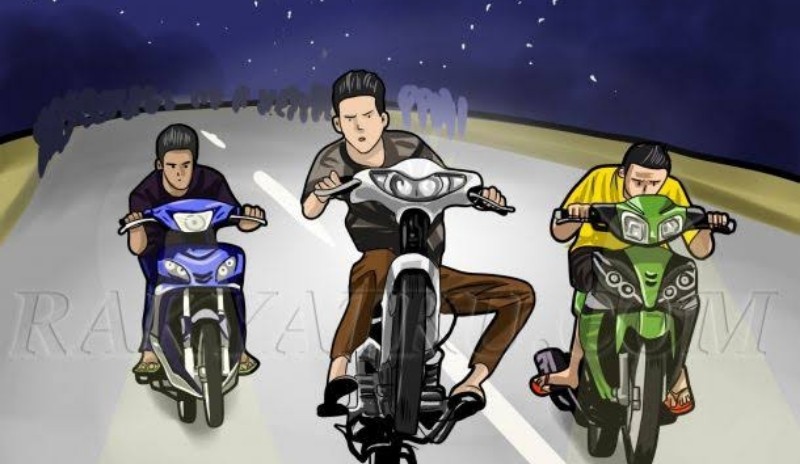 Balap Liar Meresahkan, Polisi Pekanbaru Amankan Puluhan Motor