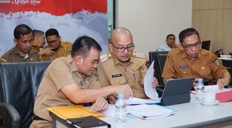 Bupati Firdaus: Inovasi Strategis Pertahankan Ketersediaan Pangan di Kampar