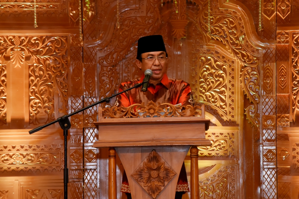Bupati Inhil Buka Musda LPTQ Inhil Sekaligus Seleksi Peserta MTQ ke-35