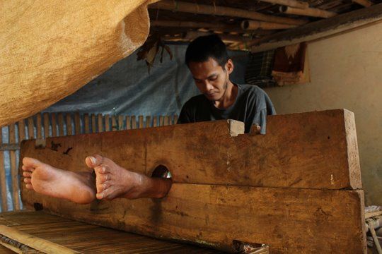 Di Inhil, 93 Orang Dipasung Keluarganya