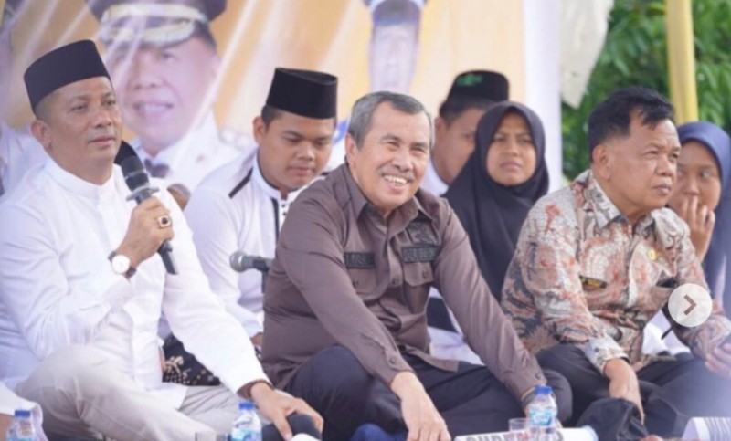 Gubernur Syamsuar dan Bupati Adil Kini Kompak dan Kian Mesra