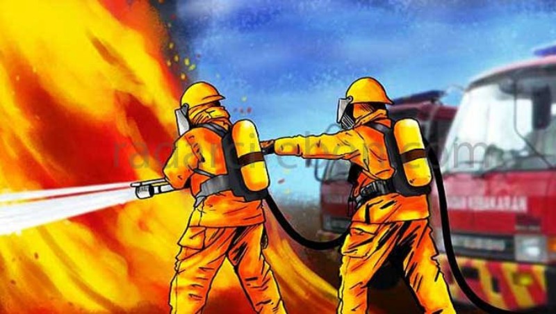 Ini Penyebab Kebakaran Disdik Riau