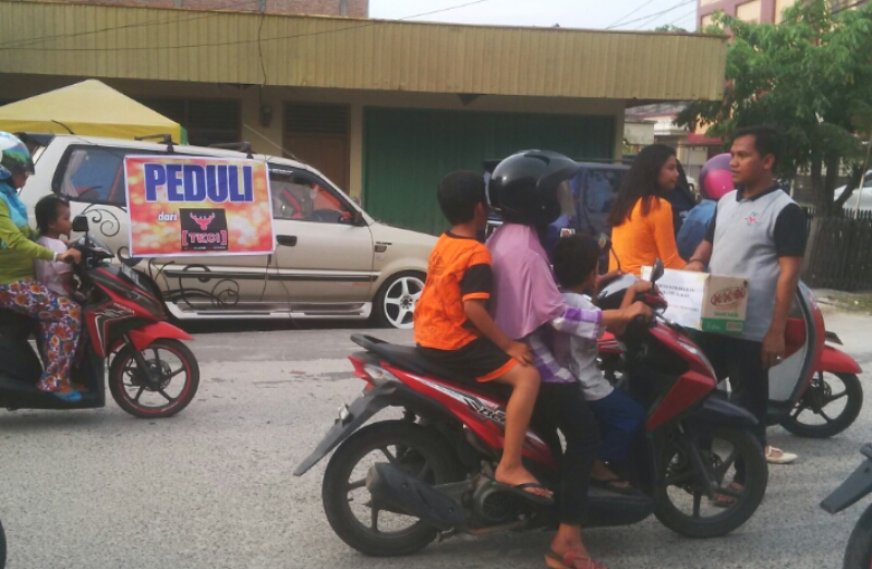 Kebakaran di Meranti Dumai, TKCI Kembali Galang Dana Bantuan
