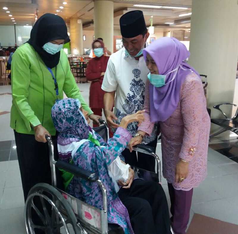 Kloter Pertama Jamaah Haji Asal Inhil Alhamdulillah Sudah Tiba di Batam