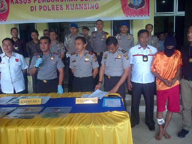 Pembunuh 'Si Bocah' 3,5 Tahun di Kuansing Mengaku Dendam karena Sering Dimarahi