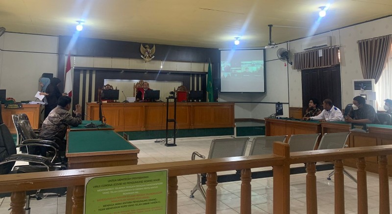 PN Pekanbaru Surati PN Siak untuk Sidang Lapangan Perkara Limbah TTM B3 Chevron