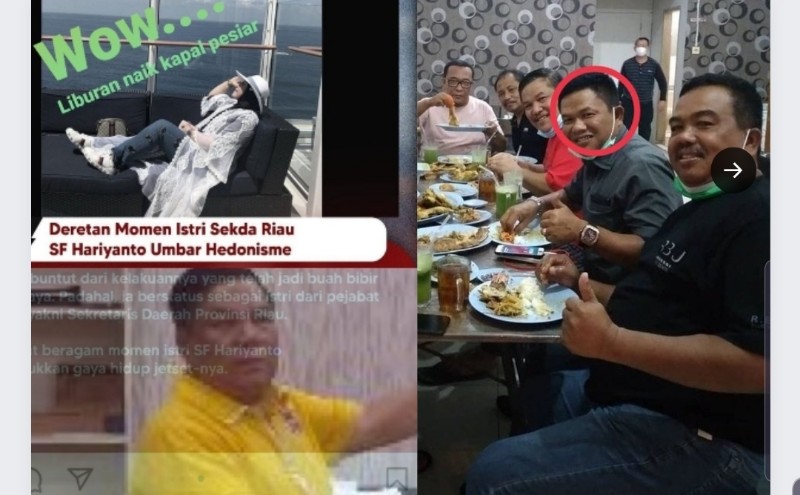 Stafsus BSSN Supirman Diseret Kasus Hedonisme Keluarga Sekda Riau, Bawa-bawa Nama Menko Luhut