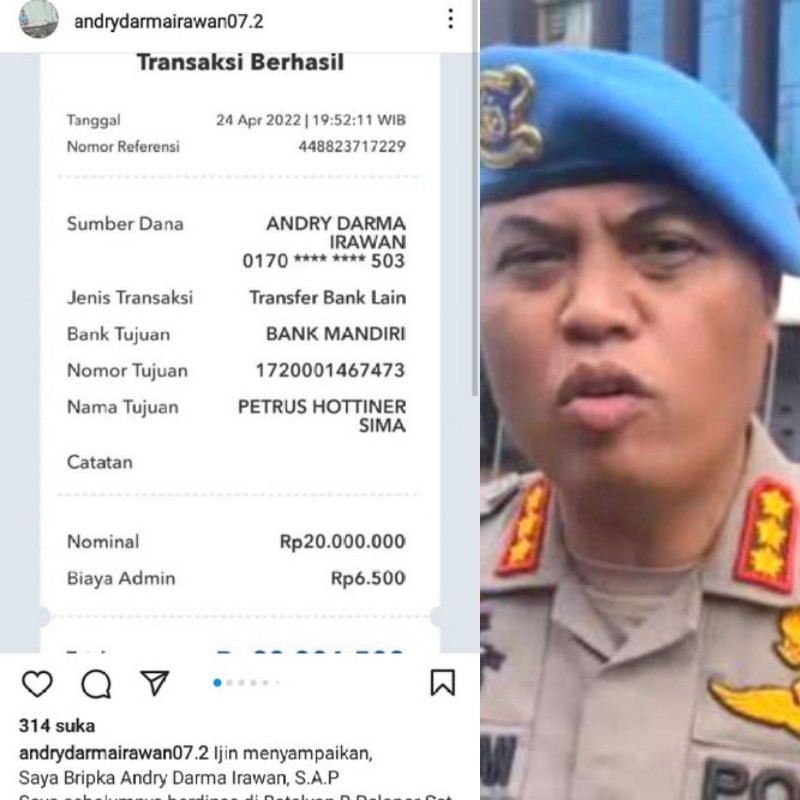 Sudah Setor ke Komandan Tetap Kena Mutasi, Kabid Propam Polda Riau: Masalah Setoran Kita Dalami