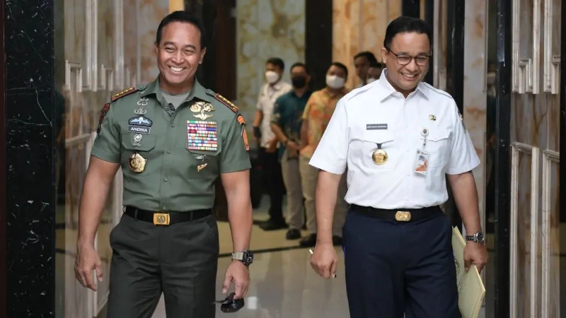 Temui Panglima Andika, Begini Penjelasan Anies