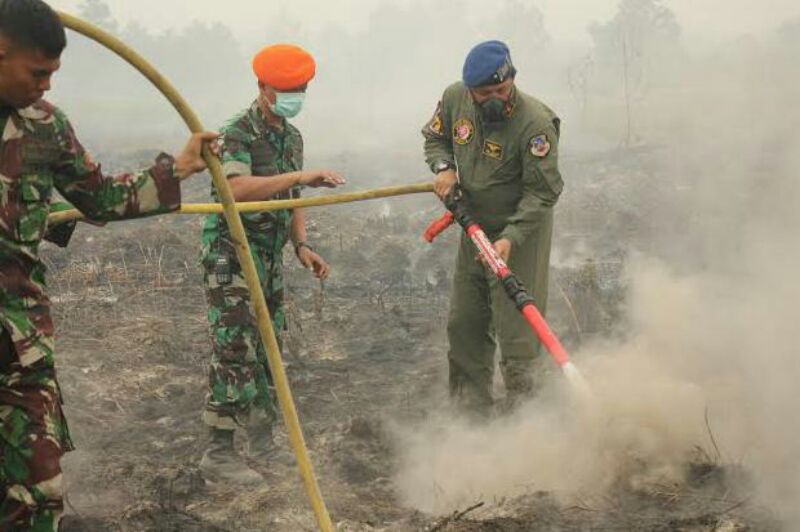 Terimakasih Kostrad Telah Bantu Atasi Bencana Asap Riau