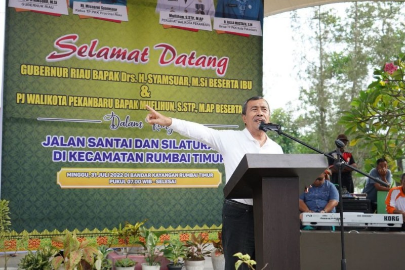 Yuk Gotong Royong, Gubernur Syamsuar: Pekanbaru Harus Bersih dari Sampah